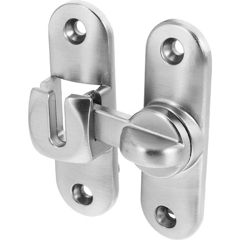 Loquet Coulissant en inox Argenté (1/5)