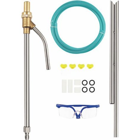 Kit pistolet de sablage à insertion rapide 1/4 – noyau céramique laiton, pour nettoyage haute pression industriel (1/5)