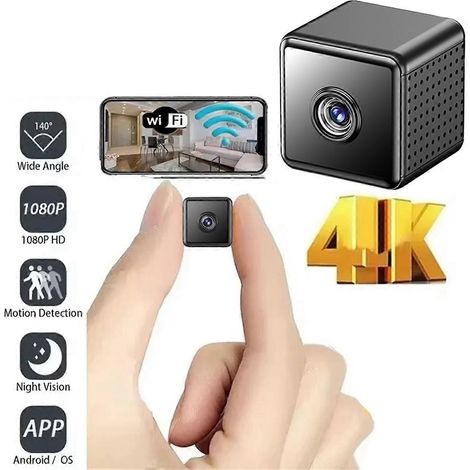 Die neue X9 Mini 1080p HD WLAN-Kamera für den Innen- und Außenbereich. Verbesserte Bewegungserkennung und Nachtsicht.