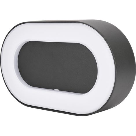 Apparecchio per facciate Valit 10W 4000K 850LM IP65 ovale grafite Bemko 6196 (1/5)