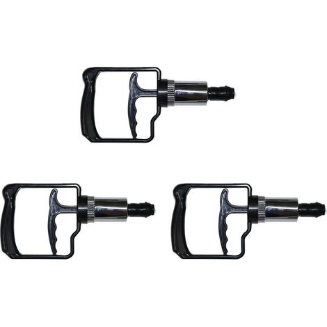 3X VenTouses MéNage Type D'ÉChappement Universel Grande Pompe à Air BoîTe à Gaz Coupe Du Feu Raccords de Tuyau D'Extension à Vide (1/5)