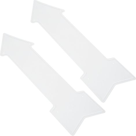 Panneau Métallique Mural Vierge DIY 2 Pièces en Fer Blanc (1/5)