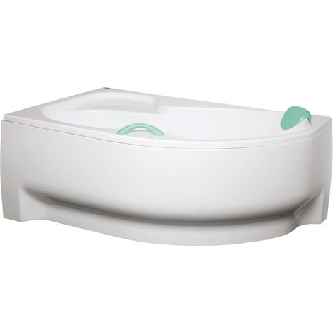 Siko 160 cm Fortuna Plus tablier pour baignoire en acrylique, Blanc (FOP1600L)
