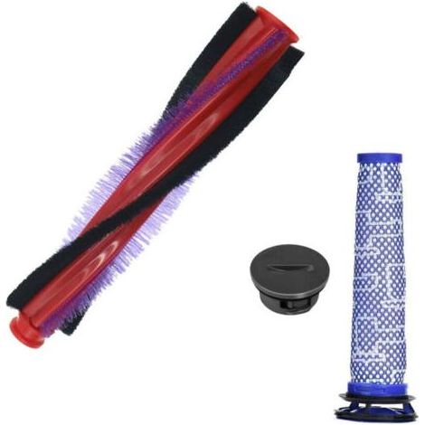 Brosse rotative 225 mm pour Dyson V6 SV03 Filtre 963830-02 Capuchon de tête de brosse 965665-03 DC58 DC59 DC62 Accessoires supplémentaires pour animaux Pièces de rechange (22,5 cm) (1/5)