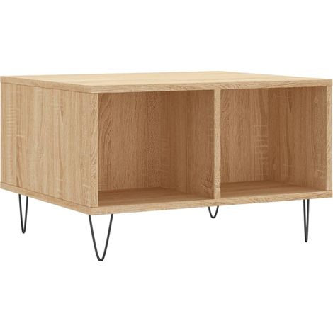 Maison Exclusive - Couchtisch Sonoma-Eiche 60x50x36,5 cm Holzwerk