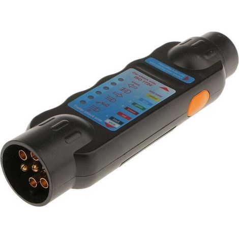 Probador de cableado para enganche de remolque, conector de enganche de remolque de 7 pines
