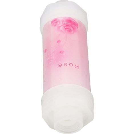 Filtre de Douche 3 Étages - Élimine Chlore, Calcaire et Impuretés avec Parfum Rose (1/5)