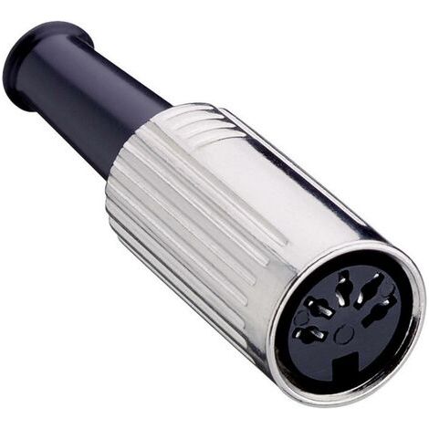 Connecteur rond DIN femelle, droit Lumberg 0121 04 Nombre de pôles: 4 argent 1 pc(s) D22209 (1/3)