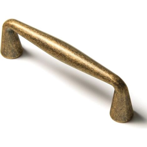 Poignee de Meuble Cuisine Bronze 6 pièce Poignée Meuble Poignée de Tiroir antiques-Poignées de Meubles Vintage Poignée de Placard Cuisine 96mm