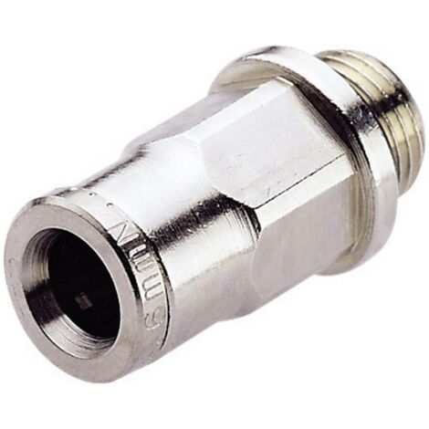 RACCORD INSTANTANÉ DROIT PNEUFIT Ø FILETAGE EXTÉRIEUR NORGREN 102250848 (1/2)