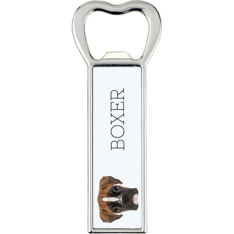 Boxer, Boxer III - apribottiglie con foto e dedica per la birra Art-Dog (1/5)