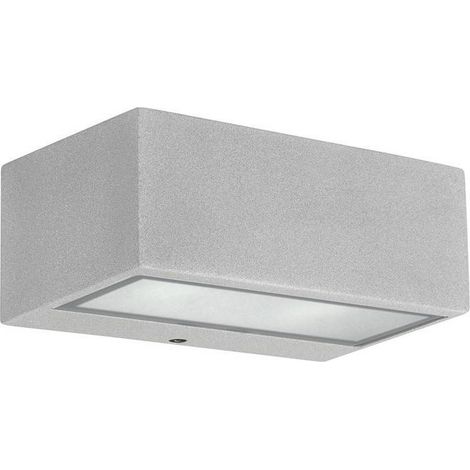 Leds-C4 Nemesis Aluminium - Applique Murale Extérieure 1 Lumière Gris IP44 (1/2)