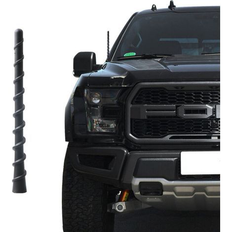 FENOPLASTICAAntenne de Voiture Courte Antenne de Toit d'autoradio 18 cm Antenne à Tige Universelle de Remplacement avec Forte Réception FM AM Dab (1/5)