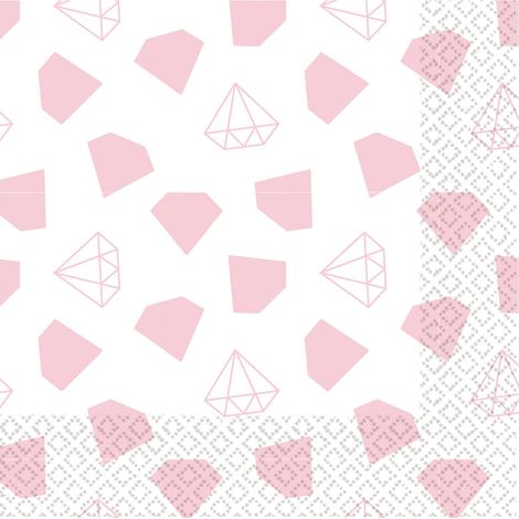 Lot de 16 serviettes de table pour enterrement de vie de jeune fille