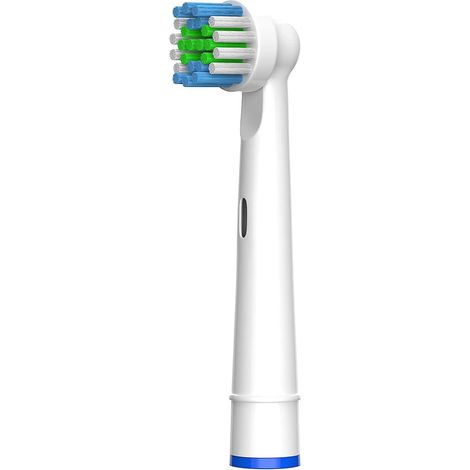 Ersatzbürstenköpfe kompatibel mit Oral-B, 1 Stück, Nachfüllpackung für elektrische Zahnbürsten (1/4)