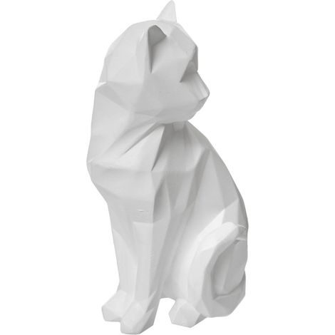Gatto delia h.20cm in resina - Atmosphera créateur d'intérieur (1/2)