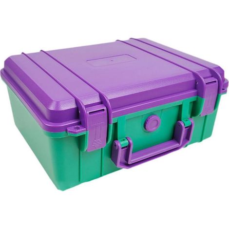 Boîte à outils étanche et résistante à l'écrasement, boîte de rangement rigide pour le rangement en plein air et l'organisation lourde, organiseurs d'outils anti-écrasement (1/5)