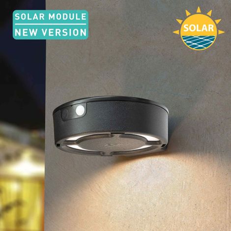 Solar-Wandleuchte "FORTUNATO" FUMAGALLI - PIR-Sensor - 4000K - 2 (1/5)