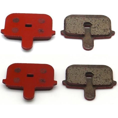 Plaquettes de frein à disque en résine pour trottinette électrique pour Kugoo G-Booster Scooter plaques de Friction-2 paires (1/4)