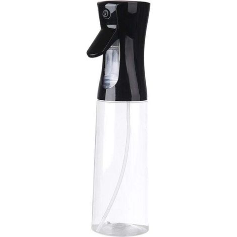 300 ml Speiseölspray, geeignet für Heißluftfritteusen, Heißluftfritteusen-Zubehör, Schwarz - Crezuo