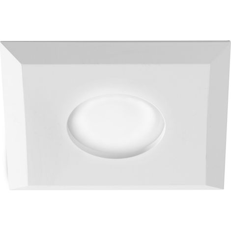 Faretto incasso bianco gea led gfa1190 gu10 led ip20 alluminio lampada soffitto quadrato