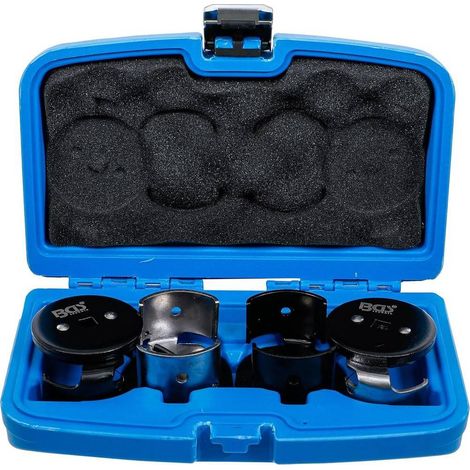 Jeu de 4 Cloches pour Filtre d'Huile D.60-80 / 80-96 mm - Acier Robuste - Adaptabilité et Praticité - D-Work (1/5)