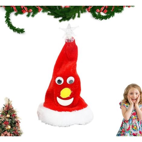 Weihnachtliche Musikspielzeuge – Elektrischer Weihnachtsbaum mit tanzendem LED-Licht, festliche Dekorationen.