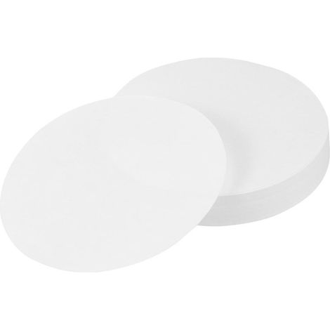 UEETEK Lot de 100 filtres qualitatifs de qualité supérieure, diamètre 11 cm, débit moyen (1/2)