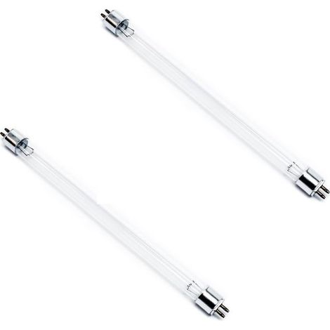 2 Ampoules UVC 6W Stérilisateur - Clarificateur Tube T5, Néon Fin (1/2)