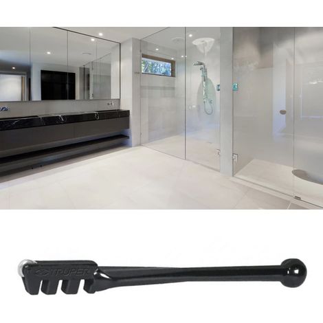 Glasschneider aus Zinklegierung, tragbarer Glasschneider mit scharfen Zähnen, schwarz, präzises Schneidwerkzeug für Verglasungen (1/5)