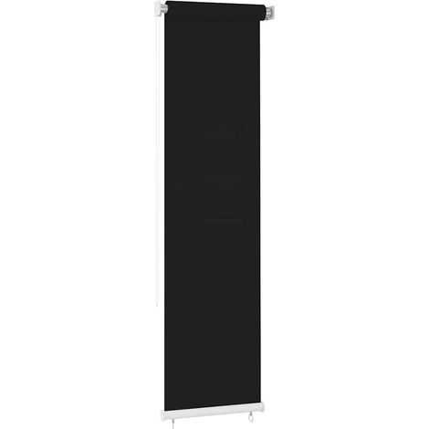 Maison Exclusive - Tenda a Rullo per Esterni 65(L)x230(A) cm in HDPE nero (1/5)