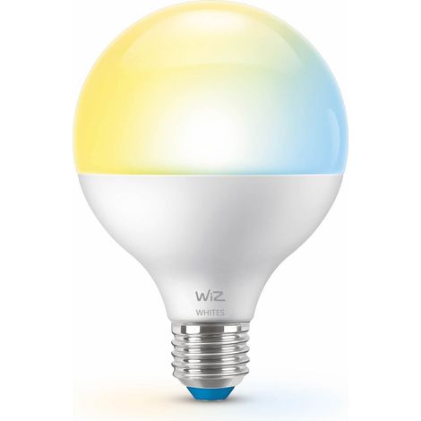 WiZ LED E27 Ampoule Globe (G95) Dépolie 75W Lumière blanche chaude à froide - 1 pièce (1/5)