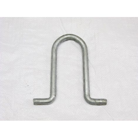 x1 Galvanised Concrete In 'U' Bolt - Caravan Tether Ground Anchor Security (1/2)