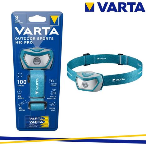 Varta H10 Pro lampada frontale blu outdoor 100 lumen