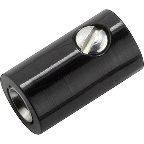 Fiche banane femelle Ø de la broche: 2.6 mm Kahlert Licht noir 1 pc(s)