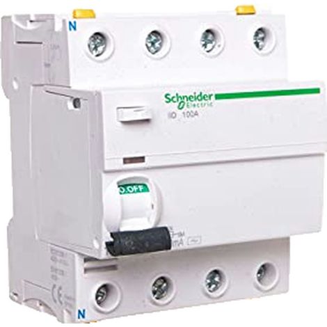 Interrupteur différentiel Schneider Electric a9z14491 4 pôles 100A