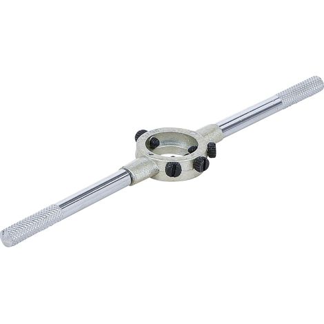 1 Porte-filières, Acier, Zinc coulé sous pression, 20 x 5 mm, Pour filetage manuel (1/4)