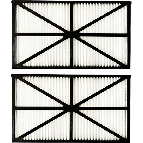 Lot de 4 Panneaux Filtres pour Robot Tiger Shark - RCX70101PAK2 - Noir (1/4)