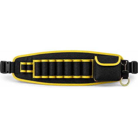 Pochette à outils électricien de ceinture jaune 56 x 17 x 6 cm (1/5)