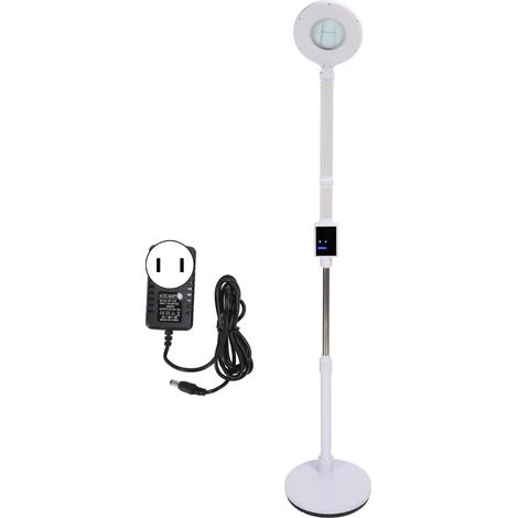 Lampadaire loupe LED 3000MAH 4000K pliable stable réglable avec 130 puces lumineuses 100-240V prise US (1/5)