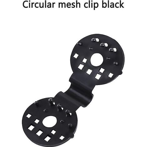 1/200 pièces Pince de fixation pour filet d'ombrage, outils de jardin, serre, toile d'ombrage, pince en plastique (1/5)