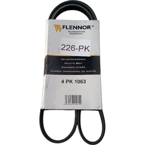 4pk1063 cinghia poly-v alternatore servizi marca flennor (1/5)