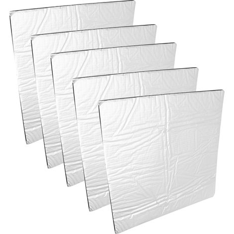 Tapis isolant thermique auto-adhésif en coton pour plateau chauffant d'imprimante 3D (310 x 310 mm) (1/5)