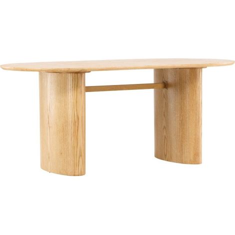 Table à Manger Design "Isolde" 180cm Naturel (1/5)