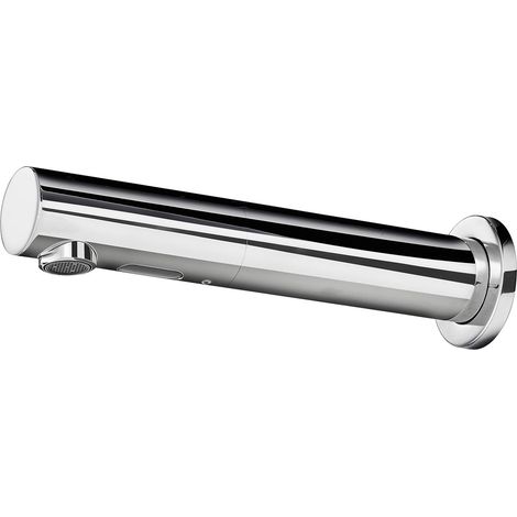 Bristan Modern Bathroom Wall Mounted Basin Sink Tap Sensor Touchless Auto Chrome (1/3)