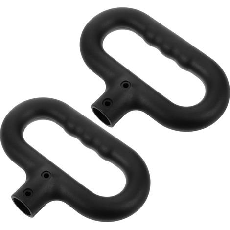 Lot de 2 Poignées de Rechange pour Chariot de Camping Poignée de Traction en Plastique Résistante Compatible Chariot de Courses et Jardinage Accessoir (1/4)
