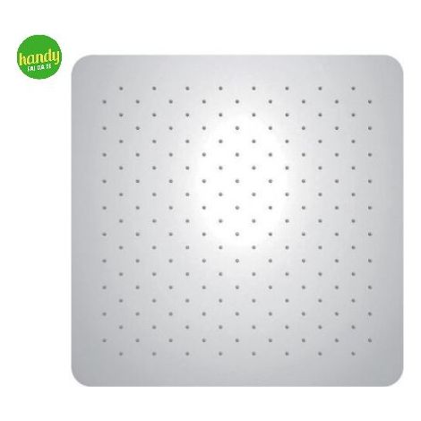 Soffione quadro piatto Paini ø30