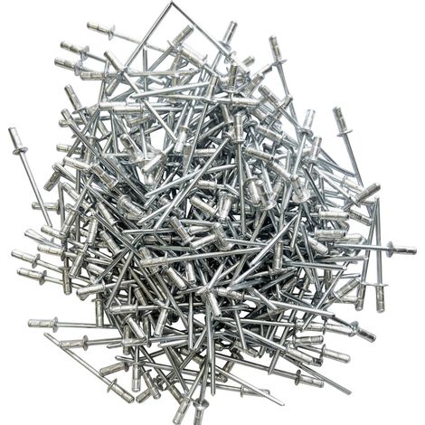 Sachet de 250 rivets pop multi serrage de 3.2x8 a tete standard (1/2)