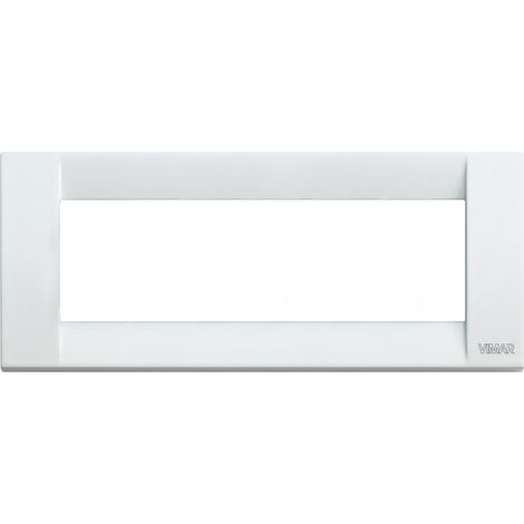VIMAR - 16736.01 Plaque d'immatriculation classique 6M blanche