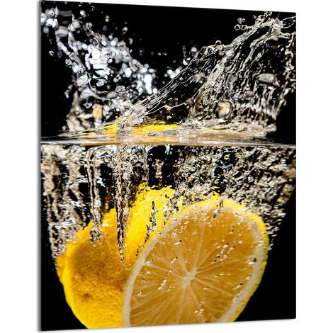 Tabla de cortar de vidrio 40x52 Limón (1/5)